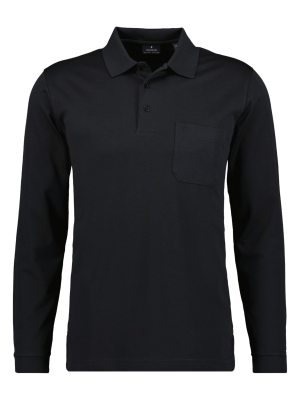 Ragman Polo LS Regular Fit – 4XL, Chemise Polo Homme