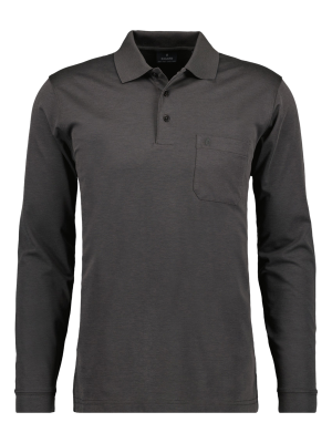 Ragman Polo LS Regular Fit – M, Chemise Polo Homme