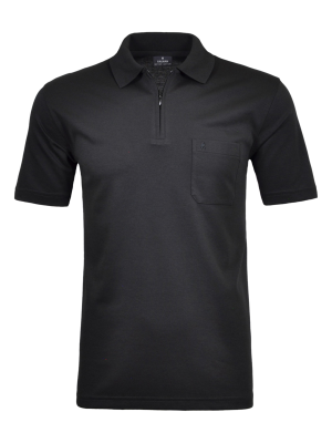 Ragman Polo Zip SS Regular Fit – XL, Chemise Polo Homme