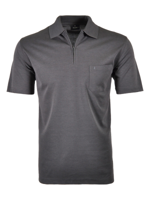 Ragman Polo Zip SS Regular Fit – XXL, Chemise Polo Homme