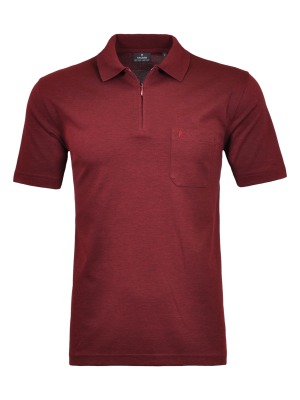 Ragman Polo Zip SS Regular Fit – XXL, Men's Polo Shirt
