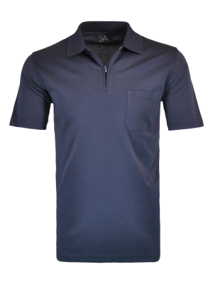 Ragman Polo Zip SS Regular Fit – XL, Men's Polo Shirt
