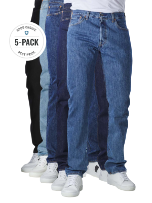 Levi's 501 Jeans Straight Fit Big Five – W30/L34, Herren Jeans
