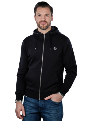 Fred Perry Hooded Jacket – L, Herren Jacke