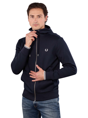 Fred Perry Hooded Jacket – L, Herren Jacke