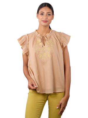 Mos Mosh Tea Emb Blouse – S, Chemise Femme