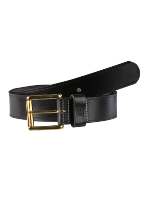 Pat Gold 40mm Black Gürtel by BASIC BELTS – 85, Ceinture cuir