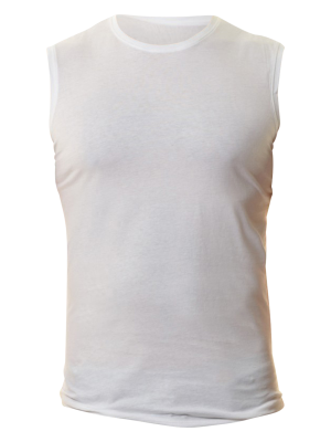 Ragman Tanktop O-Neck Slim Fit 2-Pack – 3XL, Men's T-Shirt
