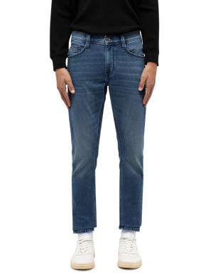 Mustang Herren Jeans eng Oregon Blau W38-L40 extra lang