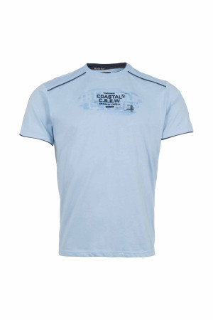 Questo Herren T-Shirt gerade IngmarQU Blau M