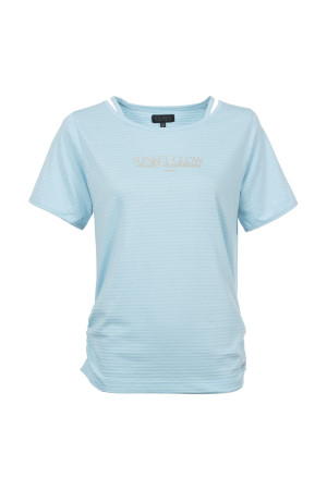Soquesto Damen T-Shirt gerade PasiphaeSOQ Blau M/38