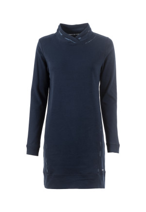 Soquesto Damen Kleid gerade NarumolSOQ Blau XXXL/46