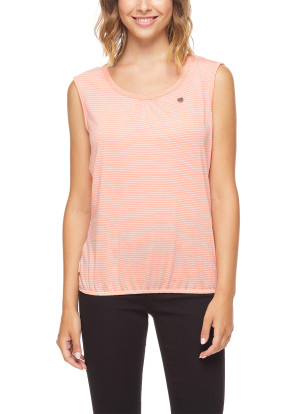Ragwear Damen Top gerade Rosa M
