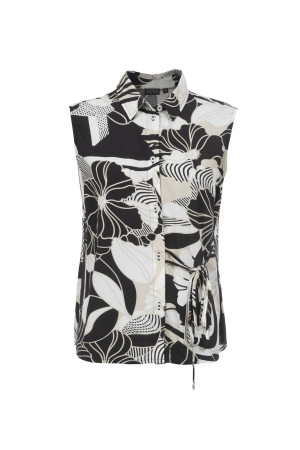 Soquesto Damen Bluse gerade PrimroseSOQ Beige 44