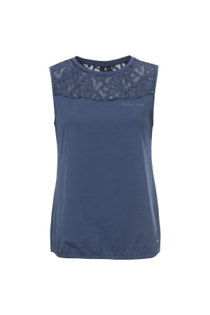 Soquesto Damen Top gerade PaulinaSOQ Blau XS/34