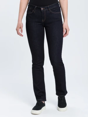 Cross unisex Jeans gerade Dunkelblau W29-L34