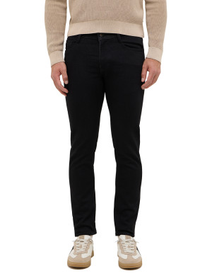 Mustang Herren Jeans eng Oregon Schwarz W38-L38 extra lang
