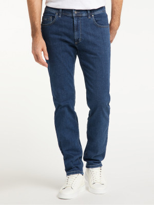 Pioneer Jeans Herren Jeans gerade Rando Megaflex darkstone W34-L40 extra lang