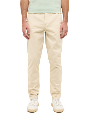 Mustang Herren Hose eng Daytona Chino Beige W42-L40 extra lang
