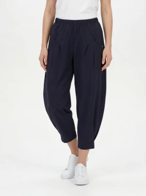 Stehmann Damen 7/8 Hose bequem & leger Rachell-650 Dunkelblau 36