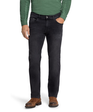 Pioneer Jeans Herren Jeans gerade Eric black used W35-L40 extra lang