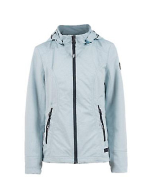 Soquesto Damen Jacke gerade OrnellaSOQ Hellblau 36