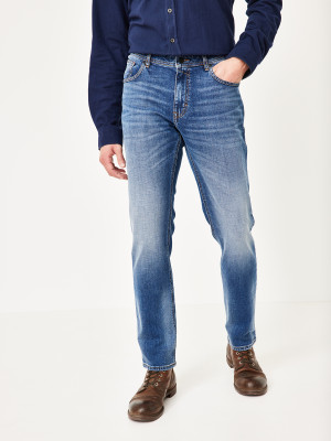 Paddock's Herren Jeans gerade Ben Blau W42-L40 extra lang