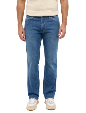 Mustang Herren Jeans gerade Tramper Blau W33-L38 extra lang
