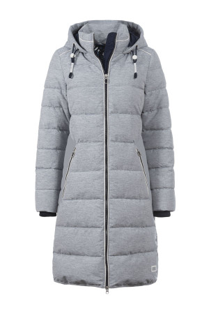 Soquesto Damen Mantel gerade OsiaSOQ Blau 42