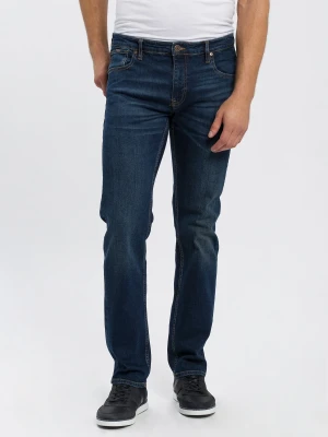 Cross Herren Jeans eng Damien dunkelblau W34-L34