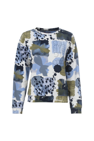 Soquesto Damen Pullover gerade OsayiSOQ offwhite XL/42