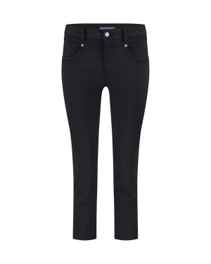 Red Button Damen Caprihose gerade Suze Schwarz 44