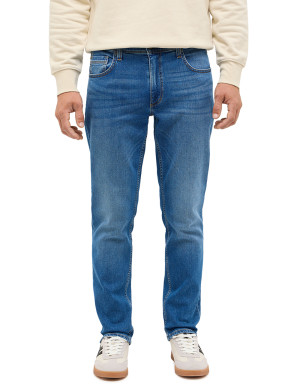 Mustang Herren Jeans gerade Washington Blau W40-L40 extra lang