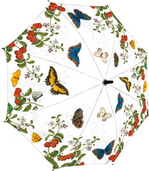 Rannenberg Damen Accessoires Schmetterlinge Weiß STK.
