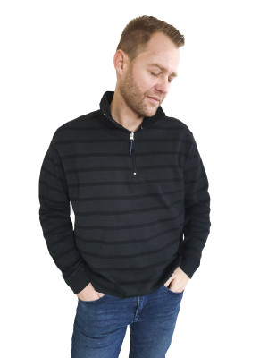 Kera Collection Herren Pullover Grau M