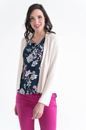 einfach Schön Damen Blazer tailliert Katja Beige 44