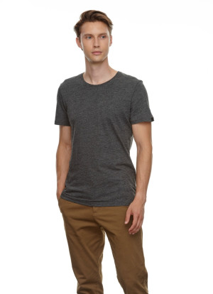 Ragwear Herren T-Shirt tailliert Grau XXL