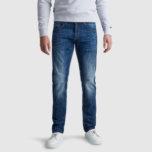 PME Legend Herren Jeans gerade Dunkelblau W36-L30