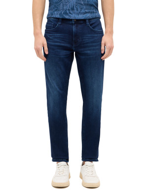 Mustang Herren Jeans eng Oregon Dunkelblau W38-L40 extra lang