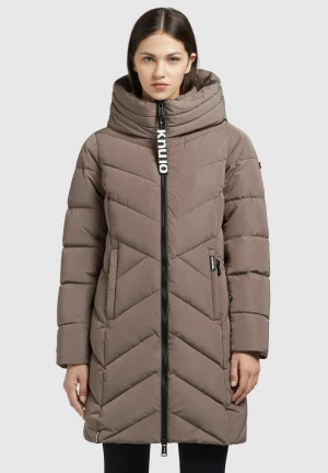 Khujo Damen Mantel gerade Formin Braun XXL