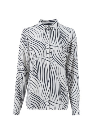 Soquesto Damen Bluse gerade SOQNiramon offwhite 38