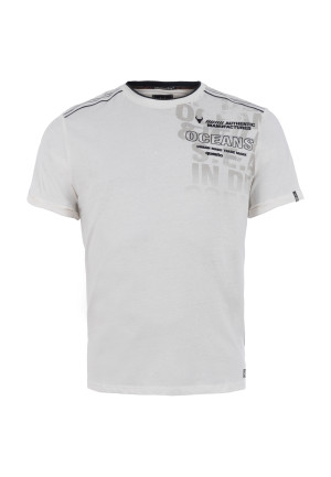 Questo Herren T-Shirt gerade HennekenQU Weiß S