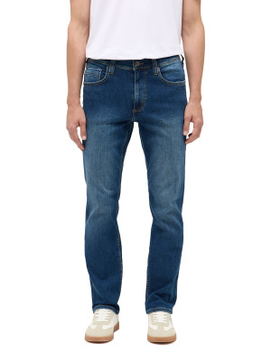Mustang Herren Jeans gerade Washington Blau W34-L40 extra lang