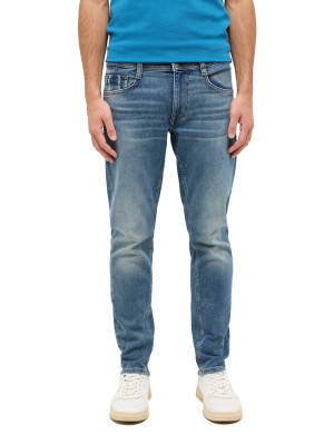 Mustang Herren Jeans eng Oregon Blau W36-L38 extra lang