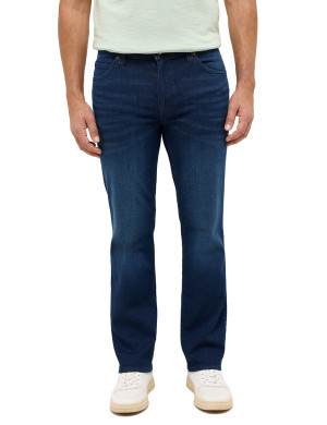 Mustang Herren Jeans gerade Tramper Blau W33-L40 extra lang
