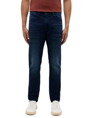 Mustang Herren Jeans eng Oregon Dunkelblau W32-L40 extra lang