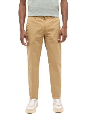 Mustang Herren Hose eng Daytona Chino Braun W40-L38 extra lang