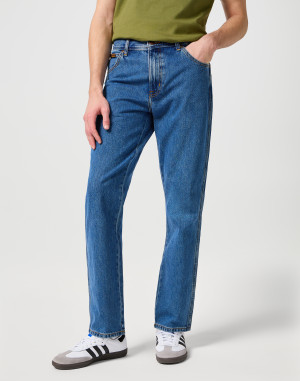 Wrangler Herren Jeans gerade Texas stonewash W42-L36