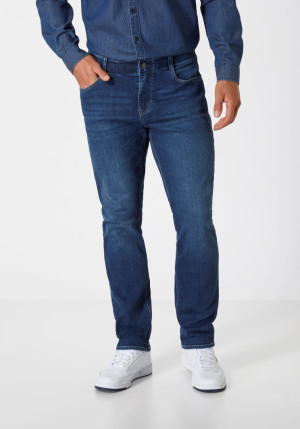 Paddock's Herren Jeans gerade Ben Dunkelblau W34-L40 extra lang