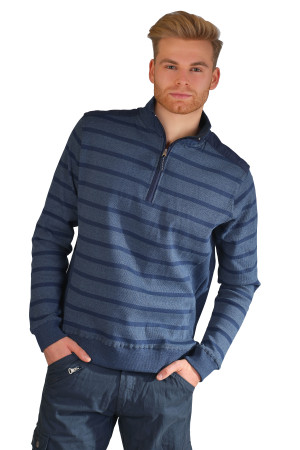 Kera Collection Herren Pullover bequem & leger Dunkelblau M